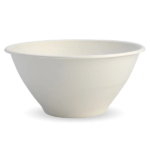 1,420ml / 48oz White BioCane Bowl-BioPak