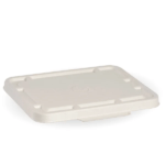2 & 3-Compartment White Takeaway Base Lid