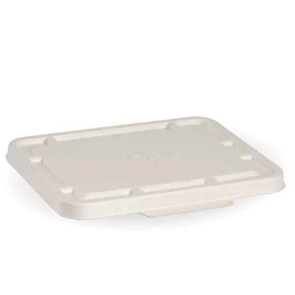 2 & 3-Compartment White Takeaway Base Lid