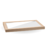 Extra Large BioBoard Catering Tray PLA Window Lid