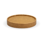 250ml / 8oz BioBowl Kraft Paper Lid