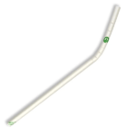 6mm Regular Bendy White BioStraw