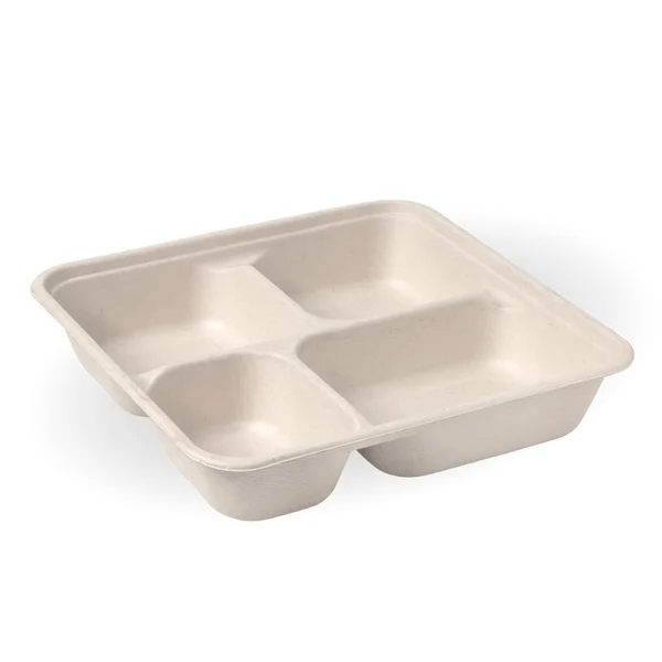 4-Compartment BioCane Takeaway Base – Large
