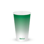 500ml / 16oz Green Cold Paper BioCup