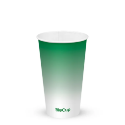 500ml / 16oz Green Cold Paper BioCup