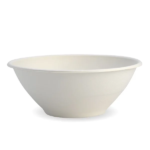 1,180ml / 40oz White BioCane Bowl-BioPak