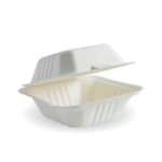 Biopak White BioCane Clamshell