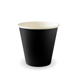 280ml / 8oz (90mm) Black Single Wall BioCup