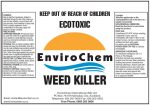 Envirochem Weed Killer Chemical label