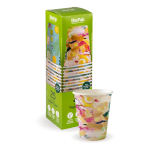 25 Pack - 295ml : 8oz (90mm) Art Series Single Wall BioCup-Biopak
